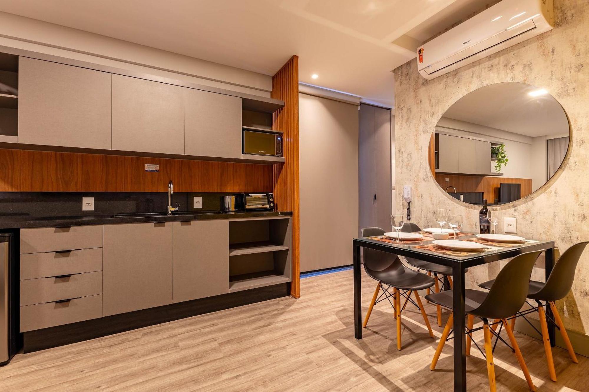 Confortavel Loft Com Vista Para O Mar - Condominio Com Piscina Bombinhas Eksteriør billede